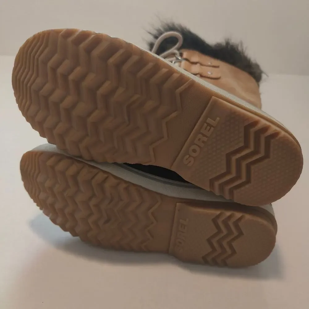 SOREL Women's Joan Of Arctic Snow Boot in Camel Brown size 5 NEW Without Box*